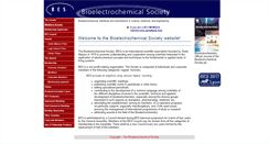 Desktop Screenshot of bioelectrochemical-soc.org
